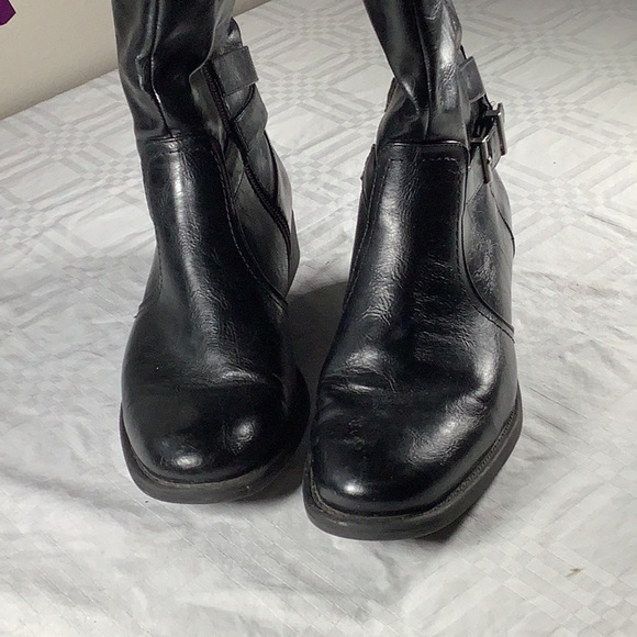 Yuu black riding boots - Picture 3 of 4